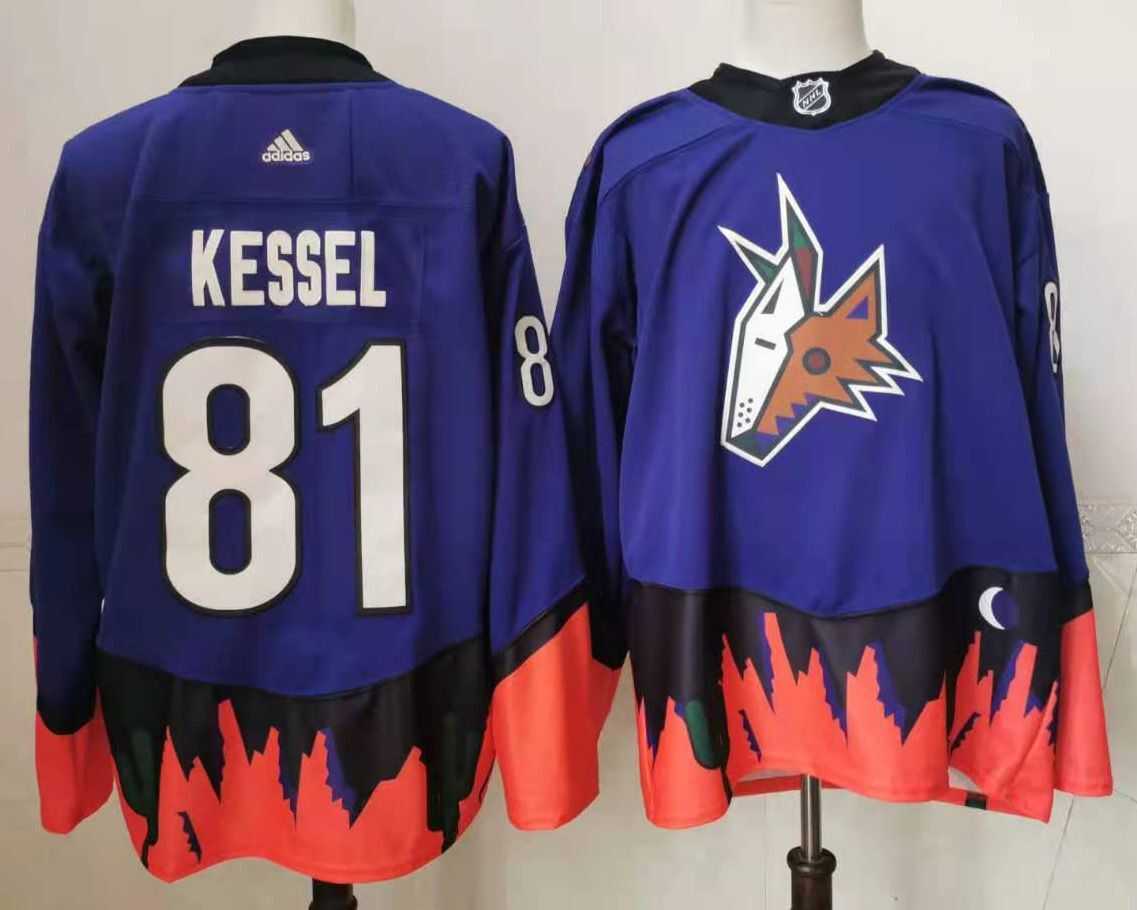 Coyotes 81 Phil Kessel Purple 2020-21 Reverse Retro Adidas Jersey,We sell and wholesale Coyotes 81 Phil Kessel Purple 2020-21 Reverse Retro Adidas Jersey on line form chian!